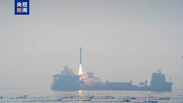 一箭十星山東一海域順利發(fā)射升空“濟(jì)南制造”